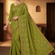 Premium Cotton Saree with Without Blouse for Premium Ethnic and Traditional Wear | PJA-MISS WORLD