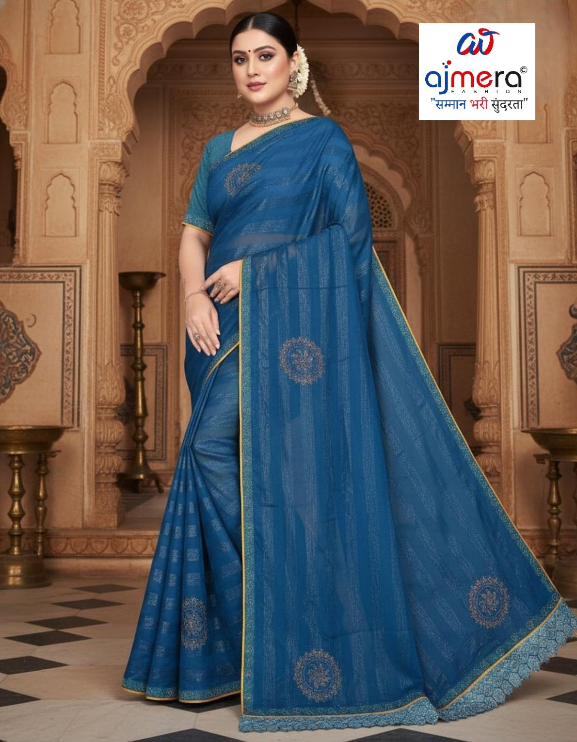 Dyed Matching Saree Collection with Blouse Piece for Premium Ethnic and Traditional Wear | SPB-EASY