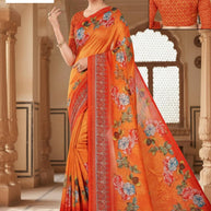 Occasion Wear Rapier Silk Matching Saree Without Blouse | APN-PRACHI