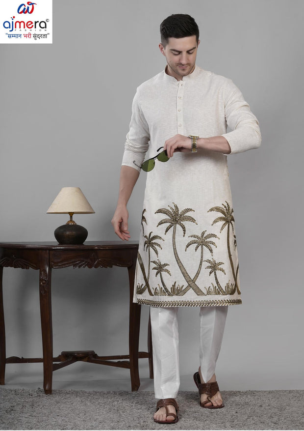 Premium Men's Kurta & Payjama for Wedding & Festive Wear | SNA-MKP12794