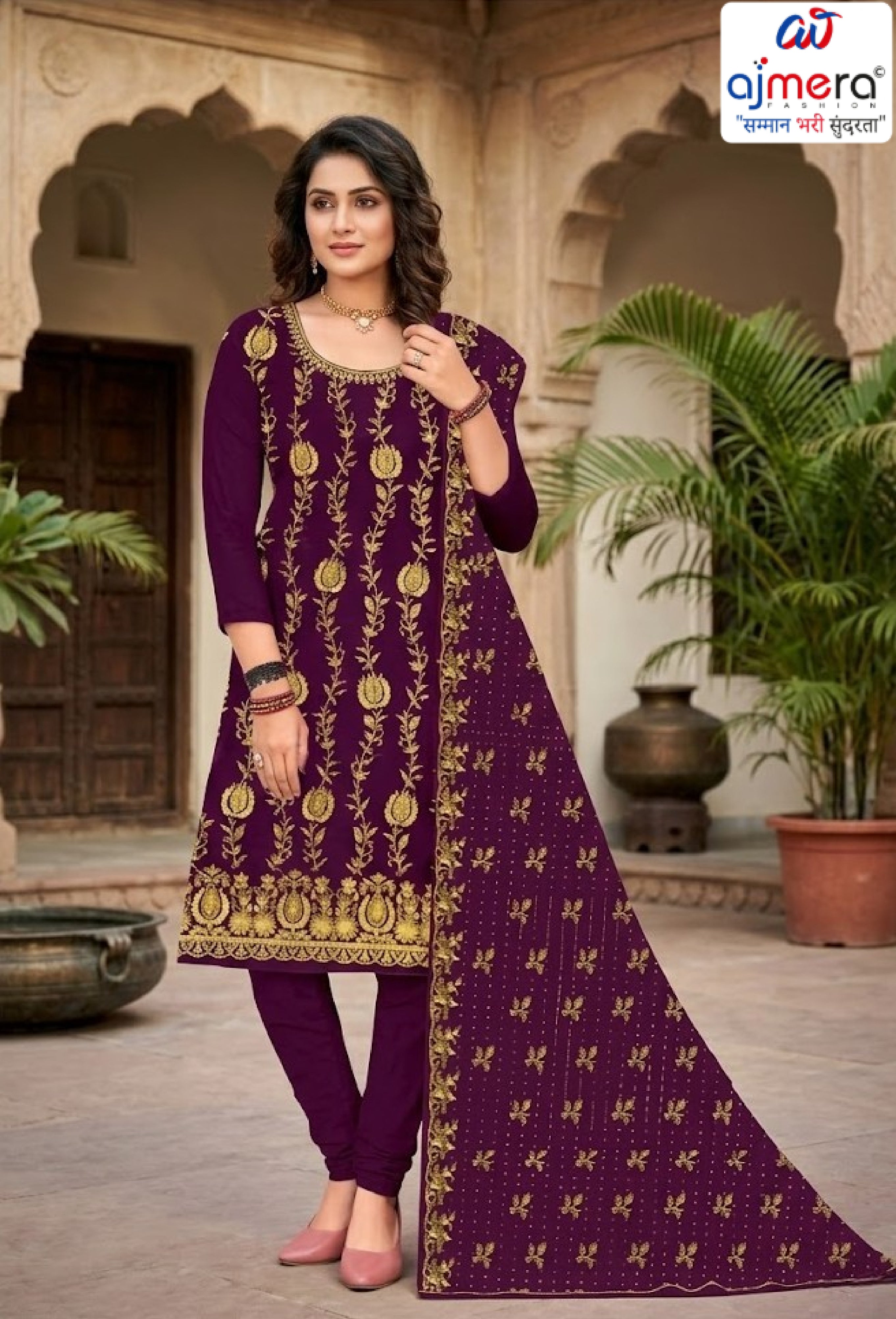 Premium Indo Unstitched Suit Set | RID-LENSKART