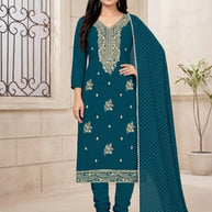 Premium Designer Unstitched Suit Set | KVF-GIFT CITY
