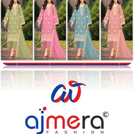 Premium Crunchi Unstitched Suit Set | PCH-312