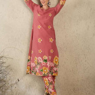 Designer Premium Ethnic Kurti Set for Women | INDO-KS0PH10734