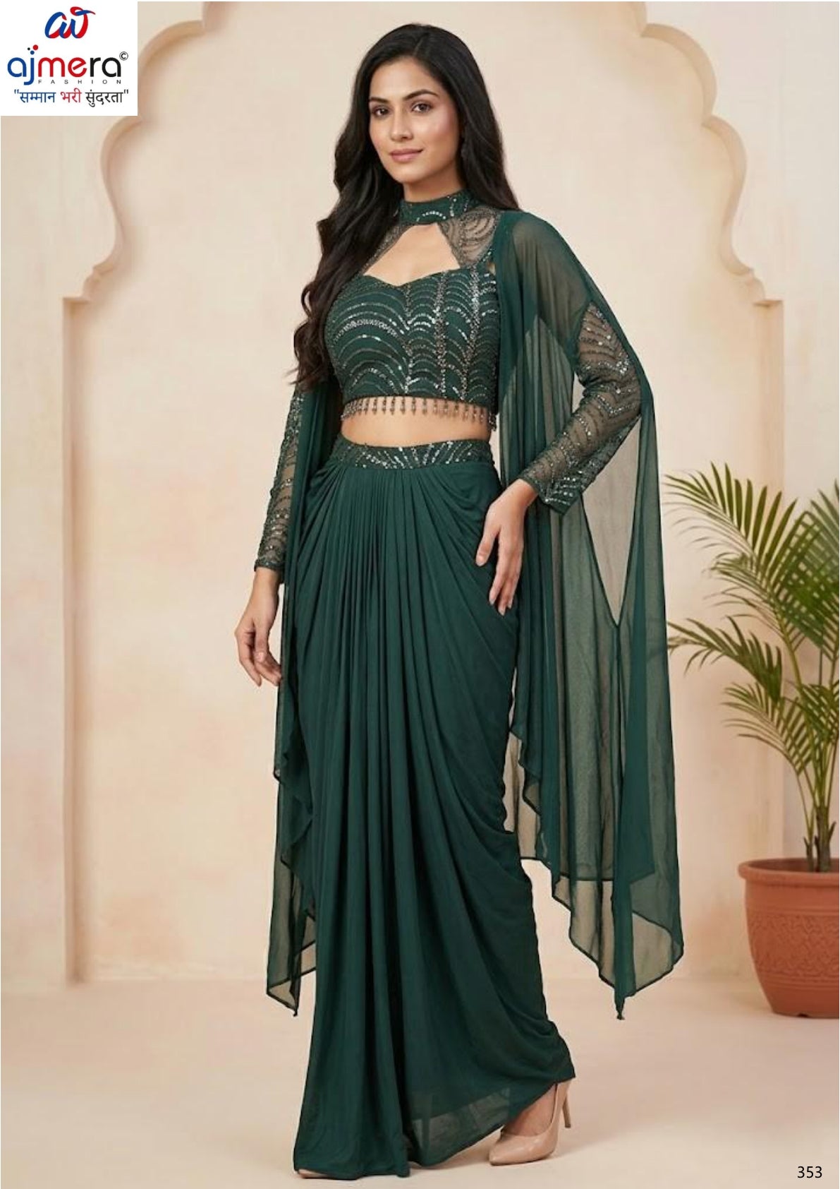 Elegant Designer Imported Party Wear Gown for Women | KLK-230