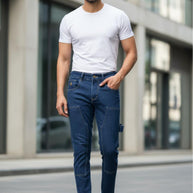 Premium Men's Denim Jeans for Casual & Everyday Wear | KNBJNSS24DIS0036