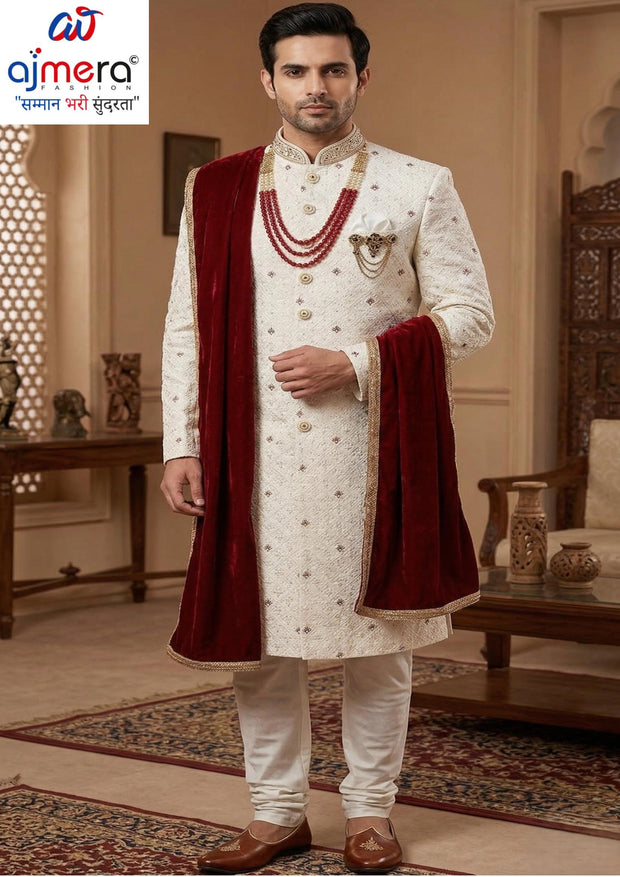 Mens Sherwani Supplier for Distributors | SNA-MSW11101