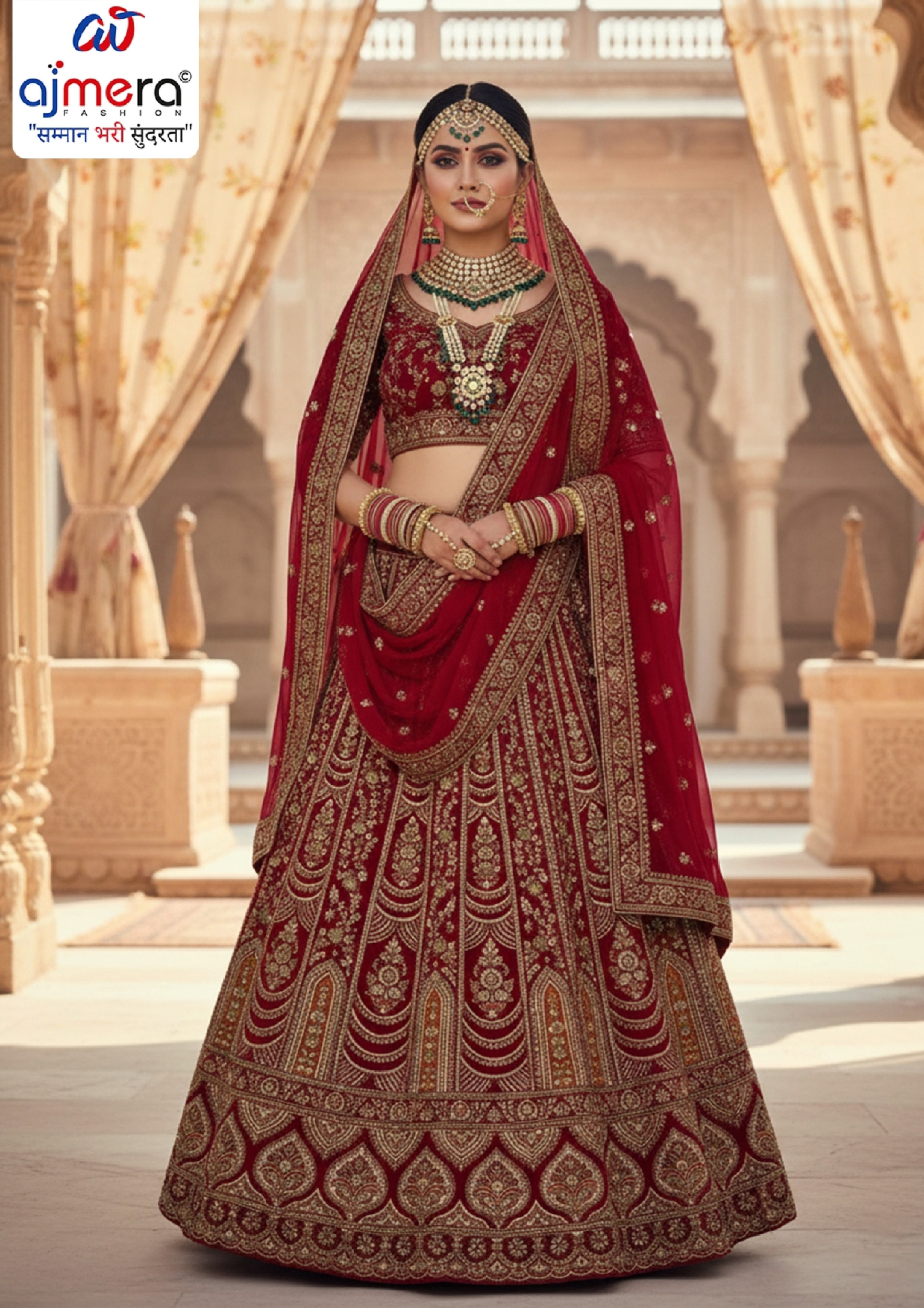 Best Velvet Embroidery lehenga Manufacturer in India | VCE-SD