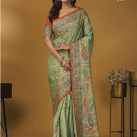 Palmera Saree Manufacturer and Palmera Saree Supplier | ALL-NARMADA-04