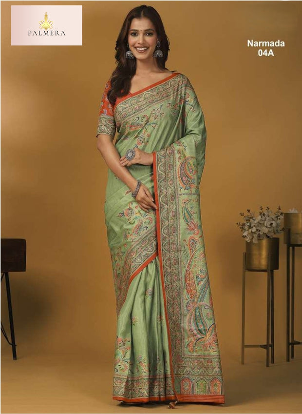 Palmera Saree Manufacturer and Palmera Saree Supplier | ALL-NARMADA-04