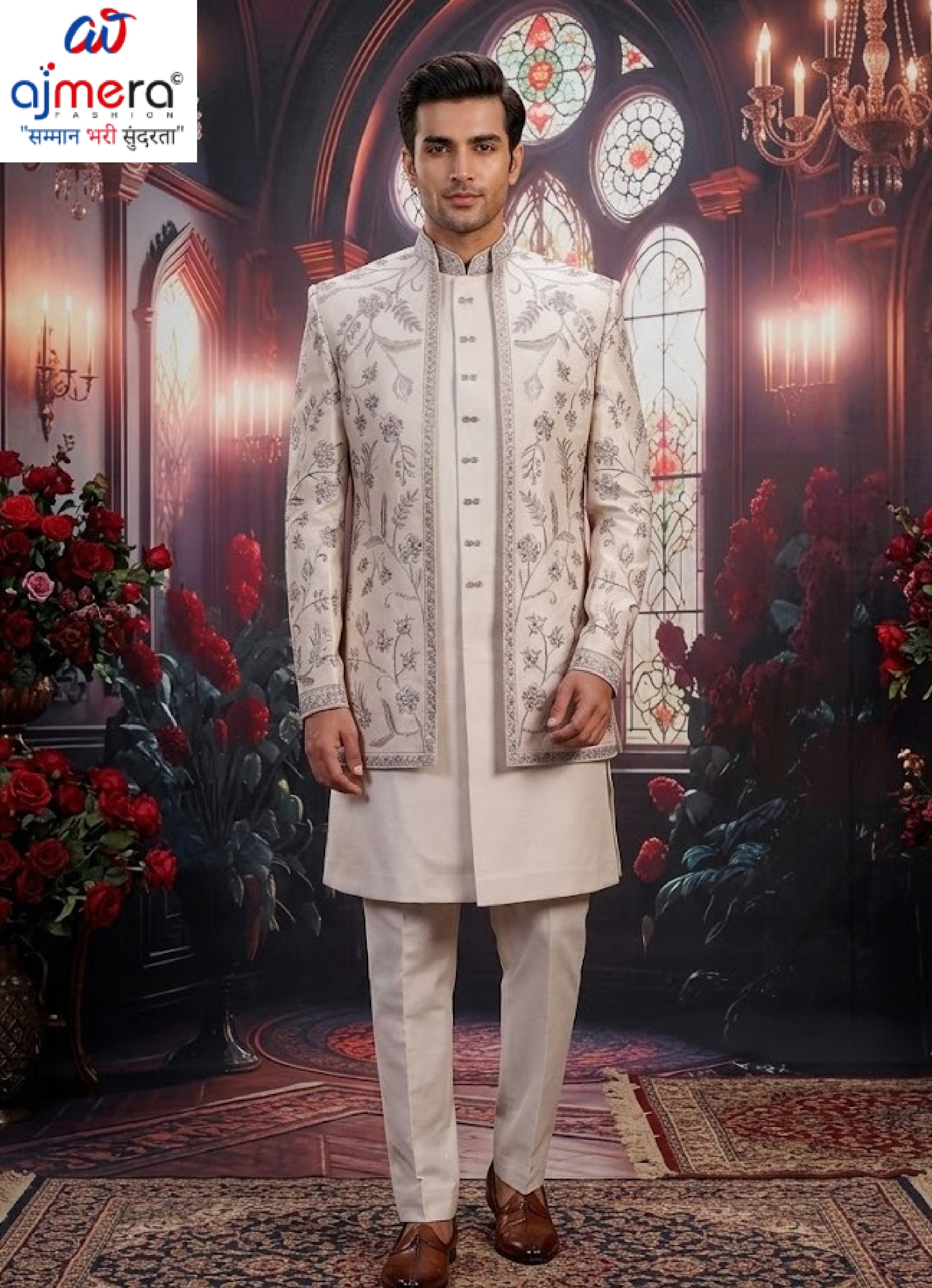 Premium Men's Indo Western for Wedding & Party Wear | SNA-MIN11714
