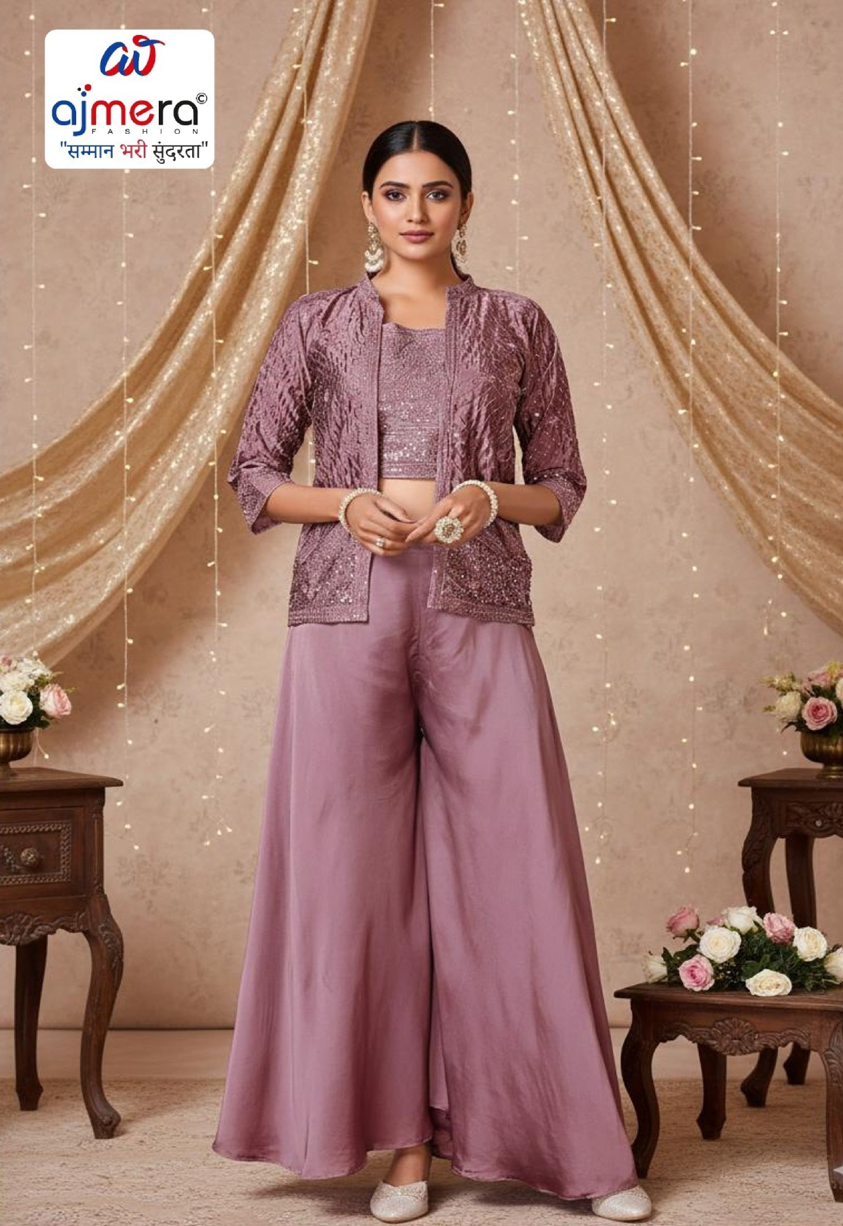 Elegant Georgette Designer Party Wear Gown for Women | SHP-ADDA-87