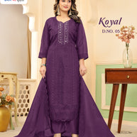 Designer Plus Size Ethnic Kurti Set for Women | TNC-KOYAL