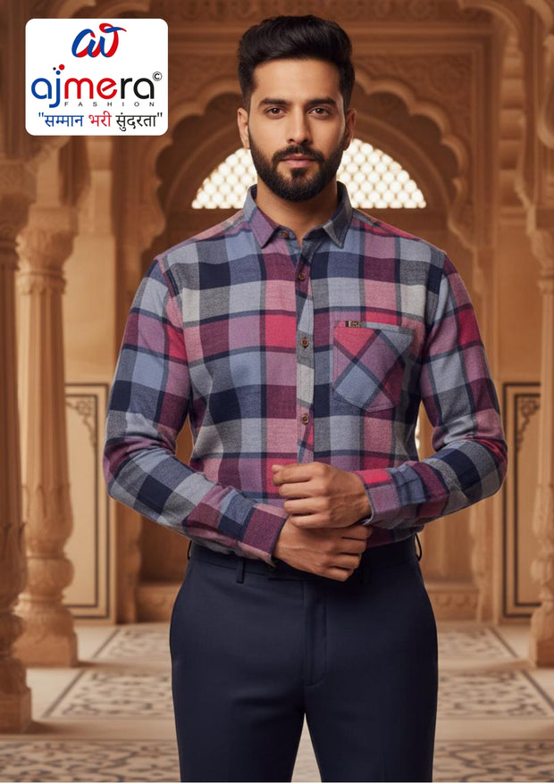 Mens Shirt Manufacturer India for Retailers | JNS-503-XL