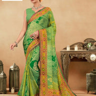 Classic Printed Saree with Blouse Piece for Timeless Traditional Style  | RMF-JASLEEN VOL-03