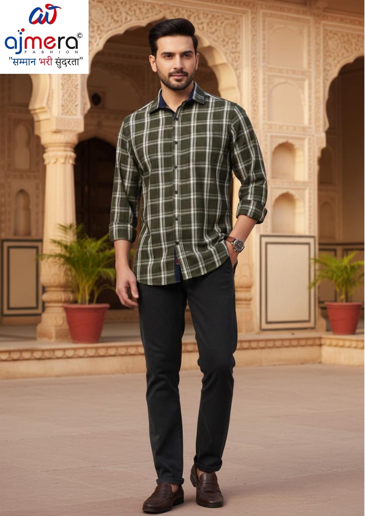 Mens Shirt Manufacturer for Retailers | JPSSHFS029