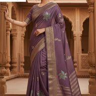 Rich Jacquard Silk Saree with Blouse Piece for Sophisticated Ethnic Style | SBV-HD-1098