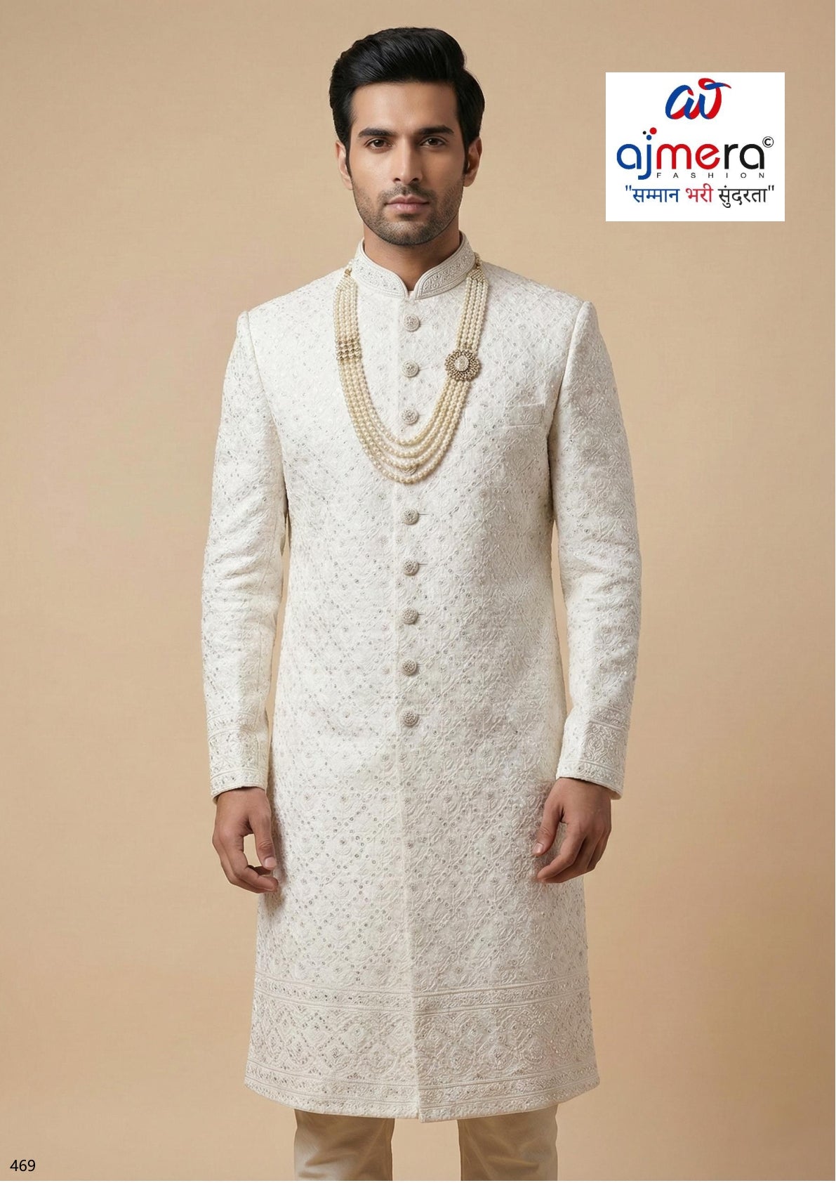 Mens Sherwani Supplier for Distributors | SNA-MSW11302