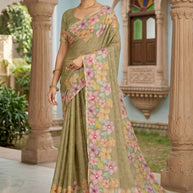 Trendy Printed Saree with Blouse Piece for Women’s Ethnic Wardrobe  | RMF-SAANVIKA VOL-2