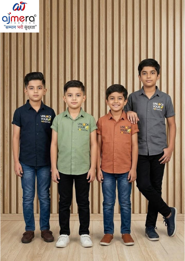 Wholesale Boys Designer Shirt Collection | VNA-N612