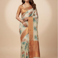 Stylish Jacquard Silk Saree with Blouse Piece for Festive Collection | ADL-MAYUR SOFTY