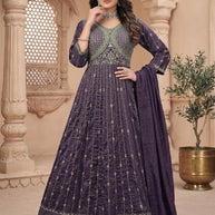Elegant Designer Shimmer Gown for Women | SHP-5220