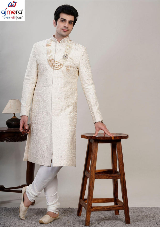 Mens Sherwani Wholesaler for Retailers | SNA-MSW11314