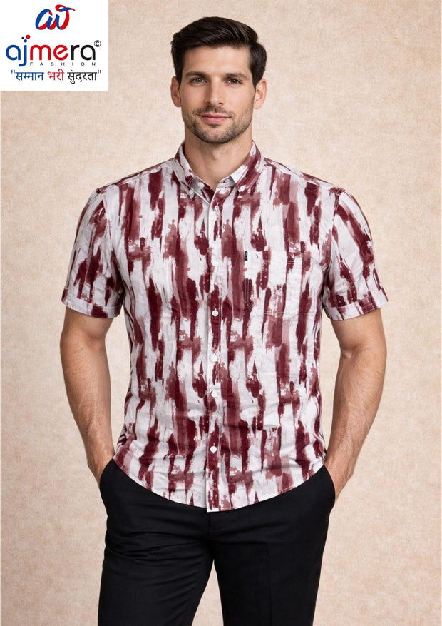Mens Shirt Bulk Supplier India | MRS-INDIGO CHEX HS