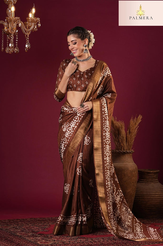 Holland Silk Handloom Silk Saree with Blouse for Premium Ethnic and Traditional Wear | ALL-HOLLAND SILK-100
