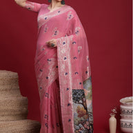 Palmera Saree Manufacturer and Palmera Saree Supplier | ALL-VANAYA-01