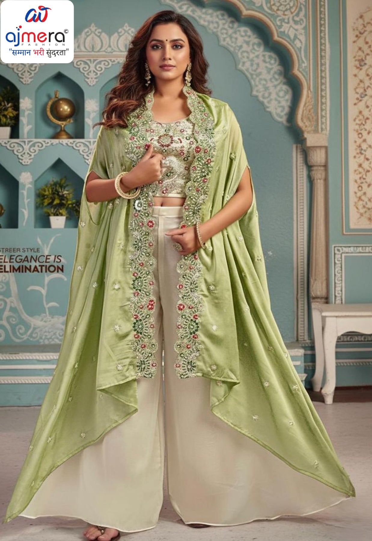 Elegant Georgette Designer Party Wear Gown for Women | KTX-MASTAANI