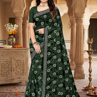 Contemporary Printed Saree with Blouse Piece for Premium Wear  | GPT-CHANCHAL-1