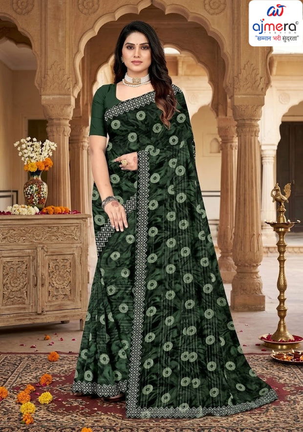 Contemporary Printed Saree with Blouse Piece for Premium Wear  | GPT-CHANCHAL-1