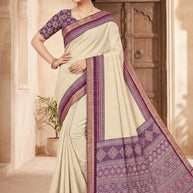 Trendy Printed Saree with Blouse Piece for Women’s Ethnic Wardrobe | PUS-JALPARI-1