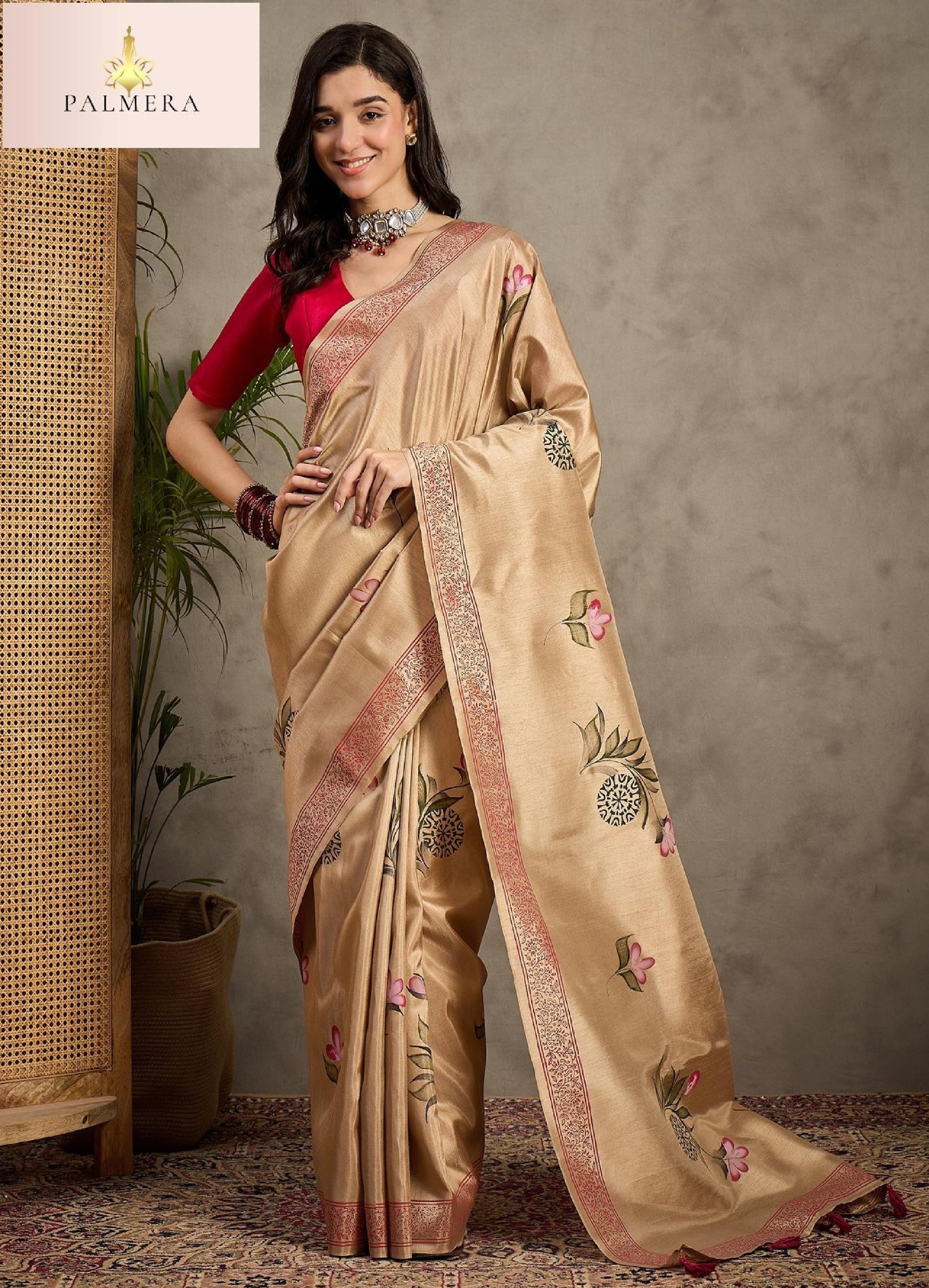 Palmera Saree Manufacturer and Palmera Saree Supplier | ALL-PANKHURI VOL-01