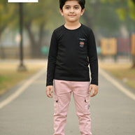 Boys T-Shirt & Pant Set Wholesale in Surat | TBA-FS3631-1