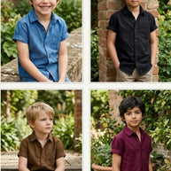 Wholesale Boys Imported Shirt Collection | VNA-N611