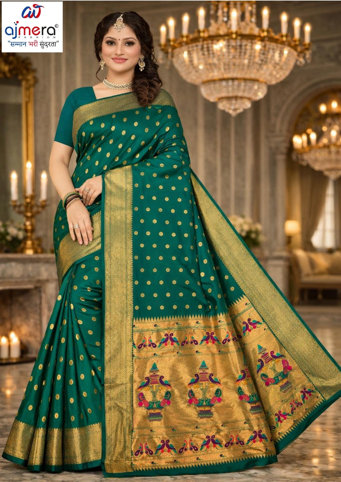 Elegant Jacquard Silk Saree with Designer Blouse Piece for Festive Elegance | DBU-KALANJALI SILK VOL-03