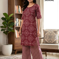 Designer Floral Style Kurti Set for Women | AAC-FLORA
