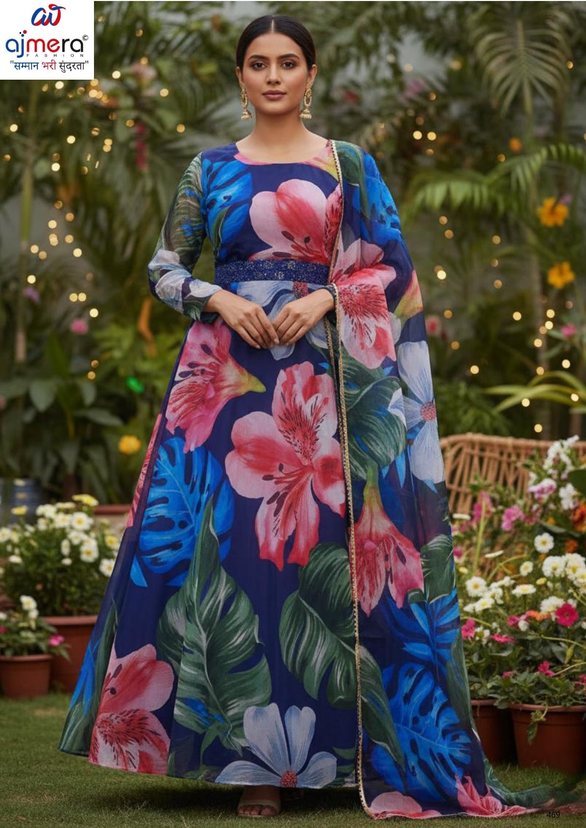 Designer Gown for Women | PNC-1857