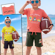 Wholesale Kids T-Shirt & Pant Set | RMC-1259-M/L/XL