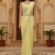 Designer Georgette Gown for Women | SDO-218504