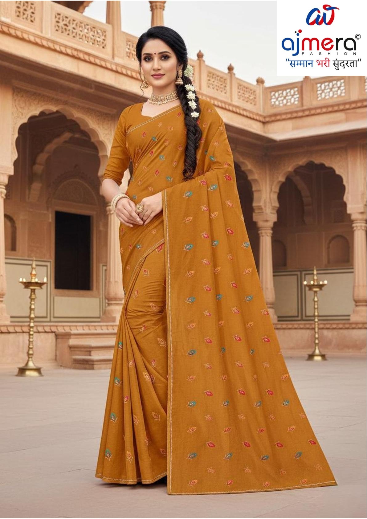 Direct Saree Manufacturer without Blouse for Premium Ethnic and Traditional Wear | SRS-KAVITA