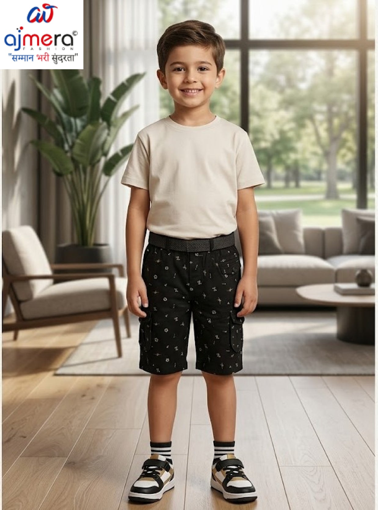 Kids Half Pant Wholesale in Surat | AMJ-6000-12X18