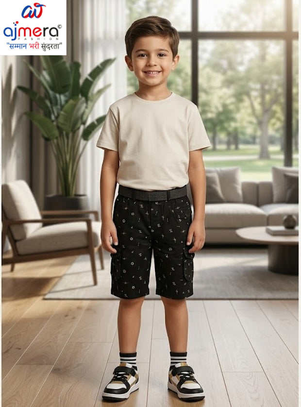Kids Half Pant Wholesale in Surat | AMJ-6000-12X18