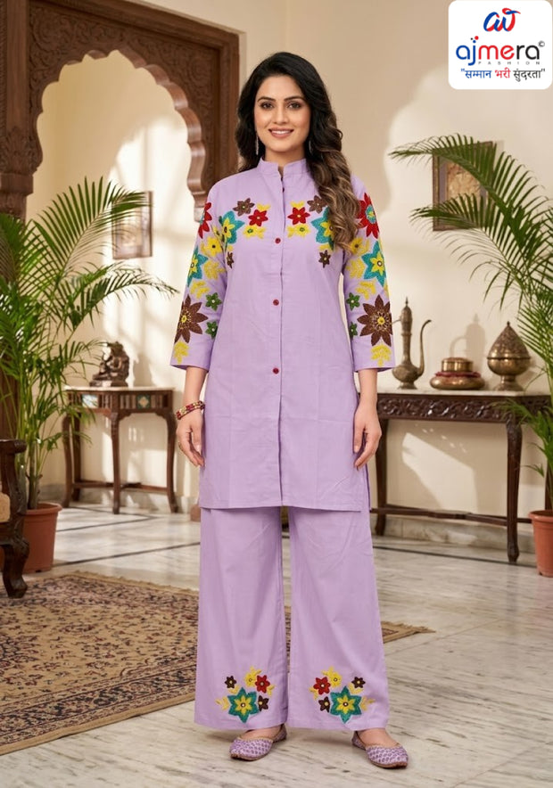 Designer Co-Ord Kurti Set for Women | SHP-JAWA