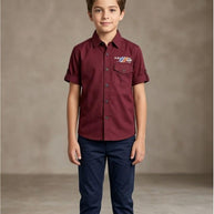 Cotton Kids Shirt Wholesale in Surat | RJ9-169