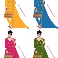 Premium Designer Unstitched Suit Set | RPY-SPOTIFY-2