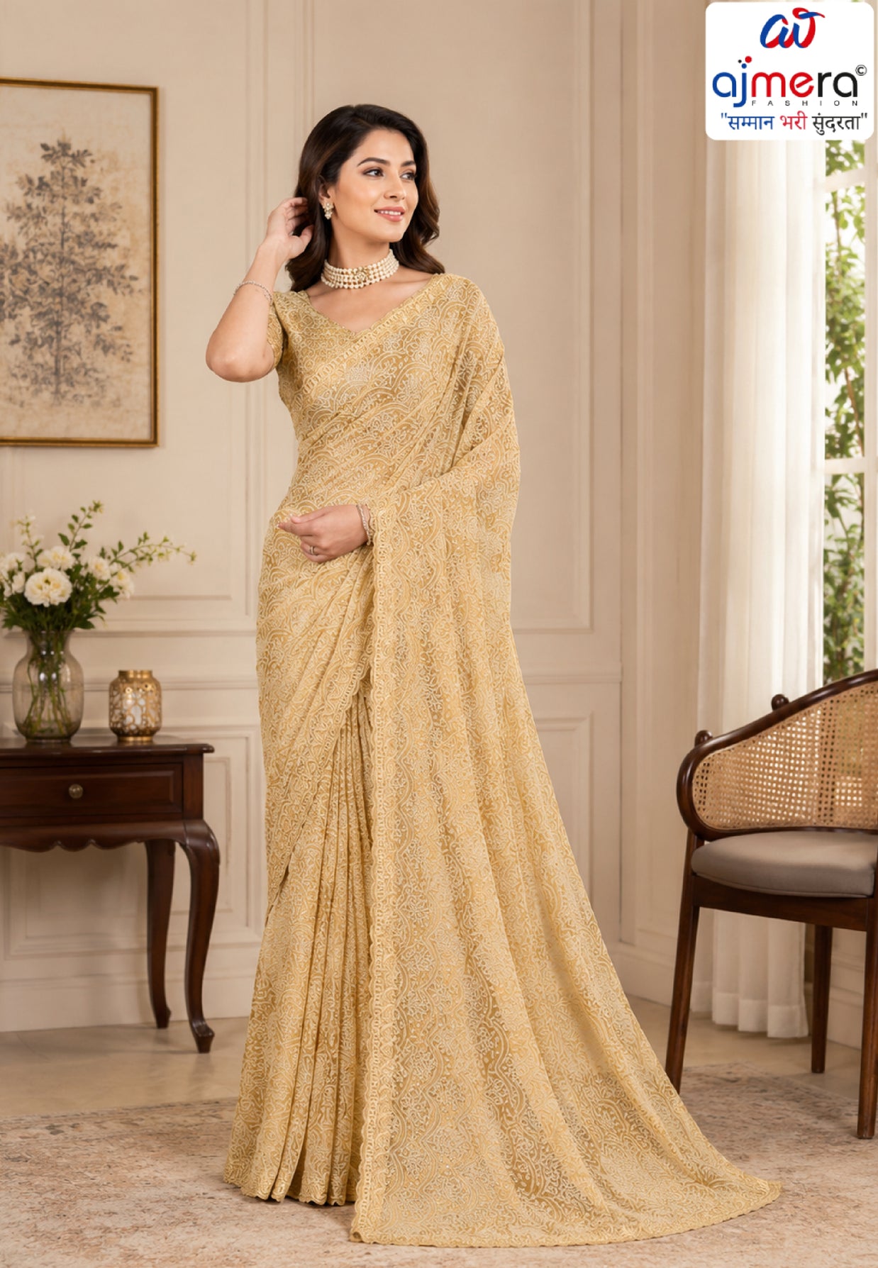 Stylish Printed Saree with Blouse Piece for Traditional Celebrations | RMF-BHUMI VOL-1
