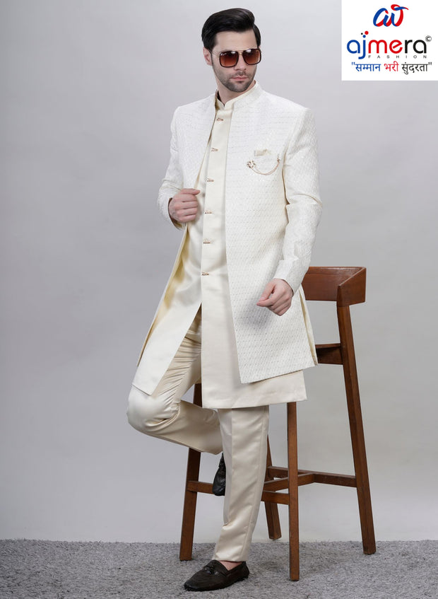 Premium Men's Indo Western for Wedding & Party Wear | SNA-MIN11710